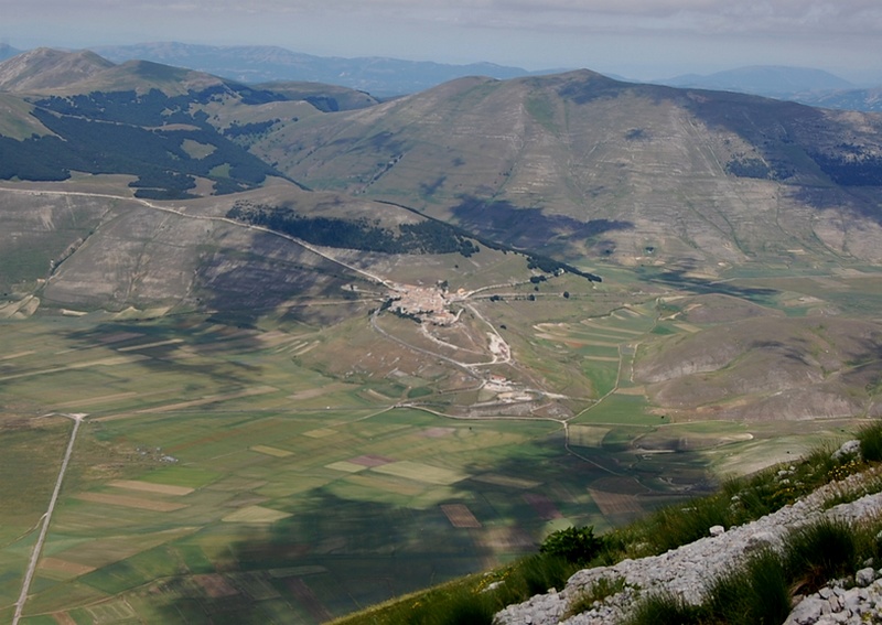 un coccodrillo nei monti Sibillini
